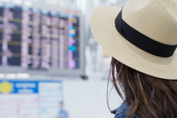 パリへのフライト