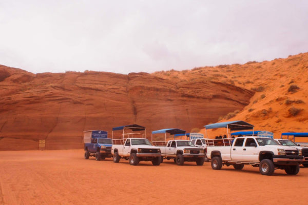 アンテロープキャニオンの入り口