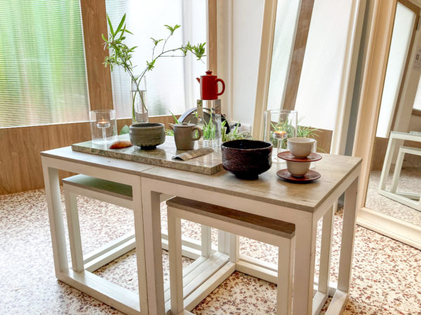 シンガポール　お茶