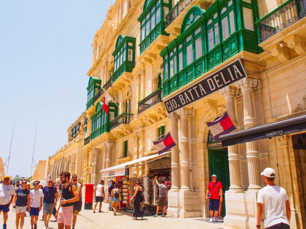 バレッタの街並み