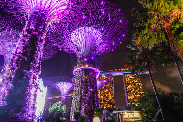 ガーデンズバイザベイ イルミネーション