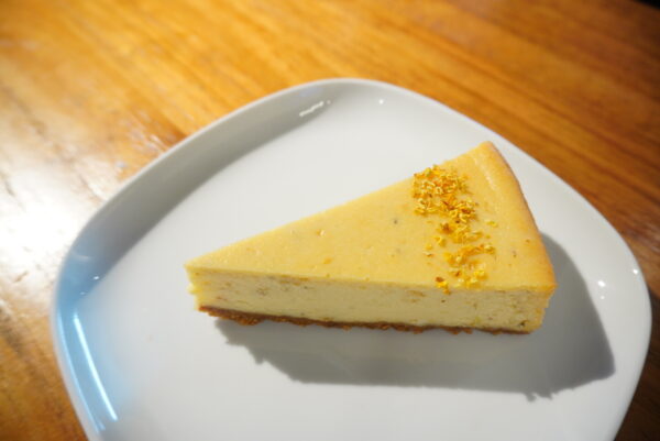 キンモクセイのケーキ