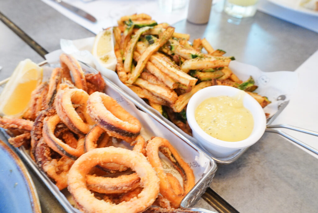 バカラキのメニュー