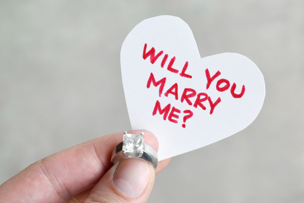 プロポーズ 英語