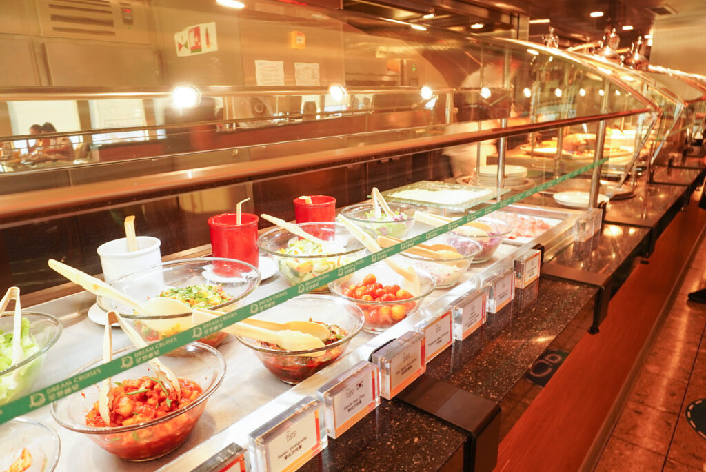 ワールドドリーム 食事